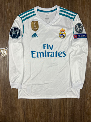 17/18 Adidas Real Madrid Cristiano Ronaldo 7 with Champions League Badges