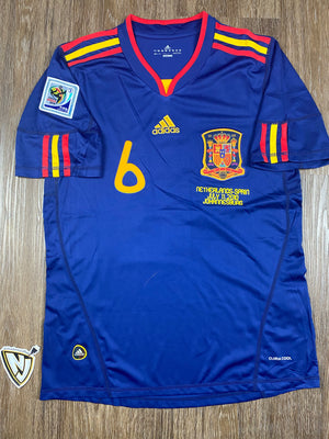 2010 Spain Andres Iniesta 8 Finals Jersey