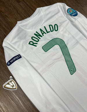 2012 Portugal Cristiano Ronaldo 7 Euro Cup Away Jersey