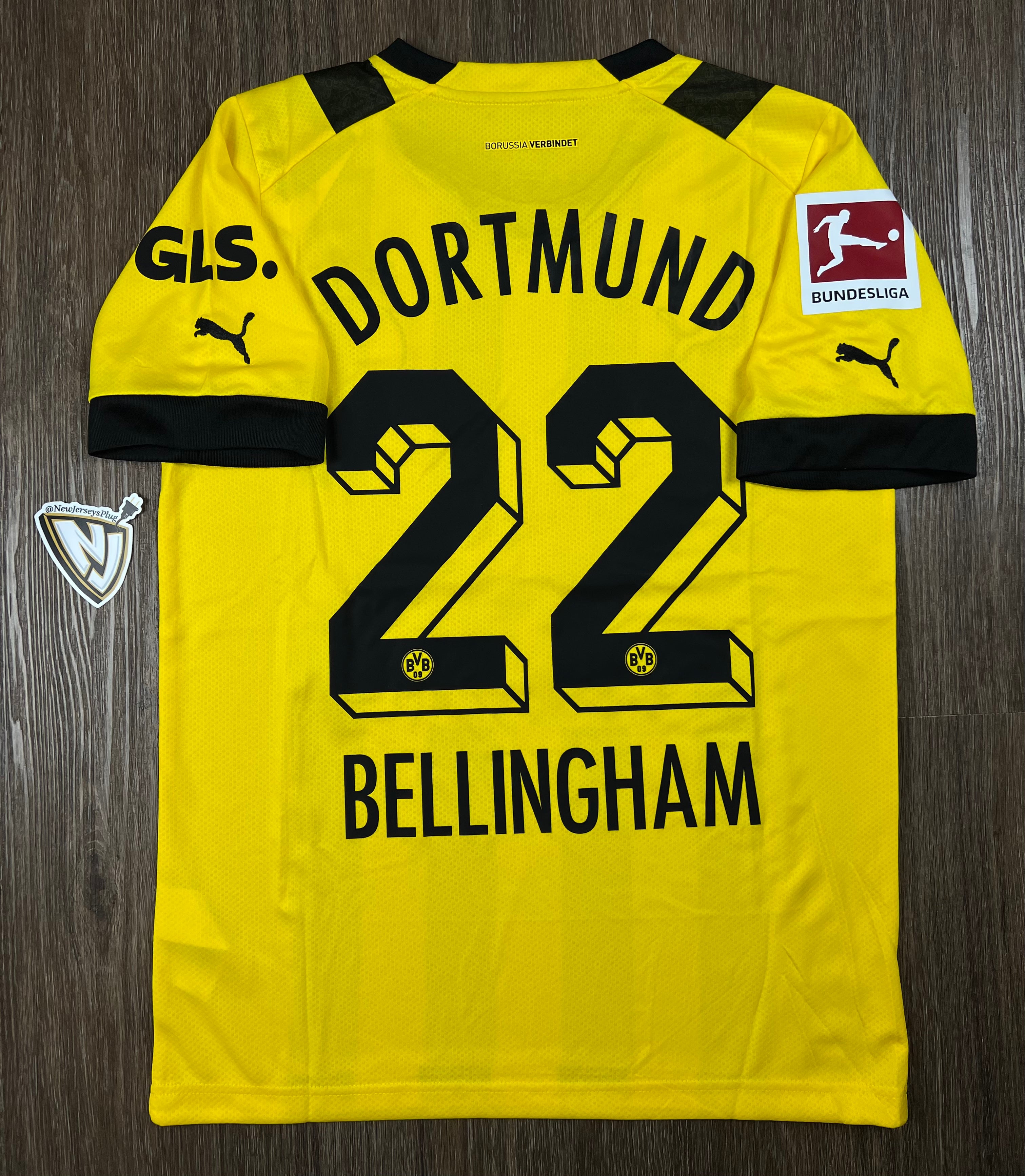 Borussia Dortmund Jude Bellingham Home Jersey