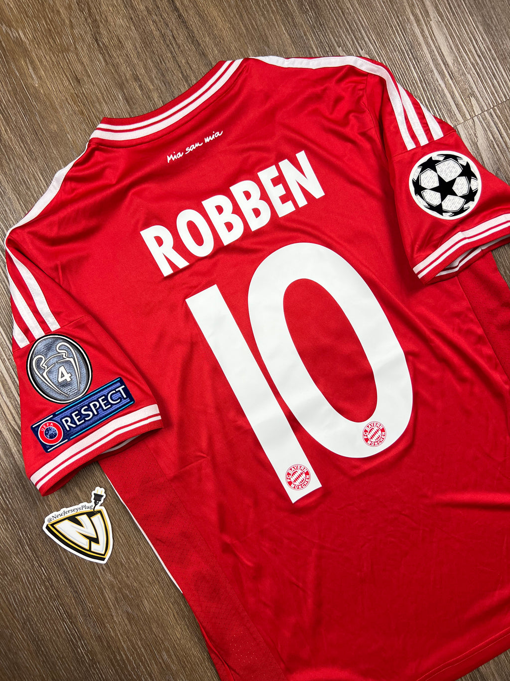 12/13 Bayern Munich Arjen Robben Home Jersey
