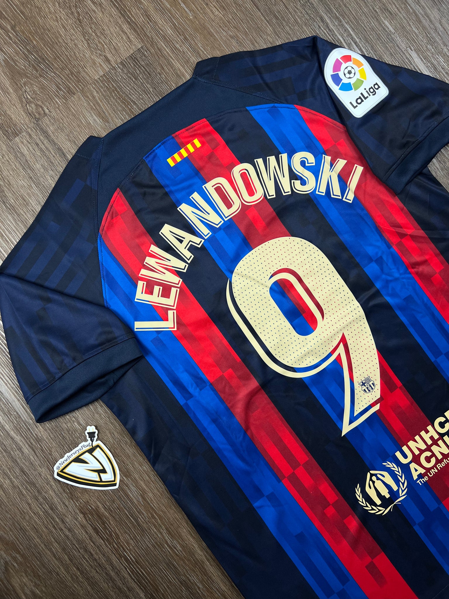 robert lewandowski barcelona jersey