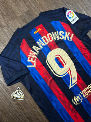 Barcelona Robert Lewandowski Home Jersey
