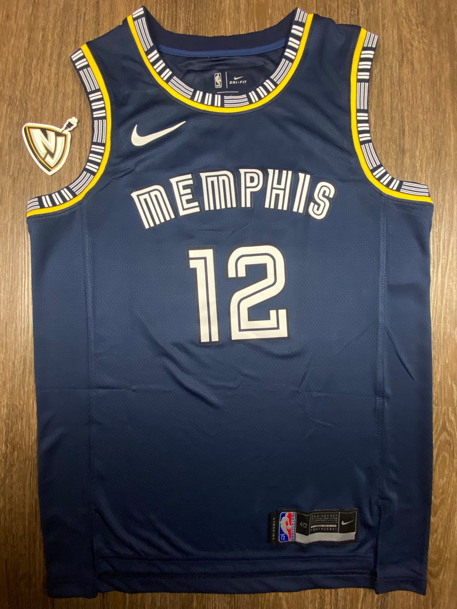 Ja Morant Memphis Grizzlies 2023 City Edition NBA Swingman Jersey