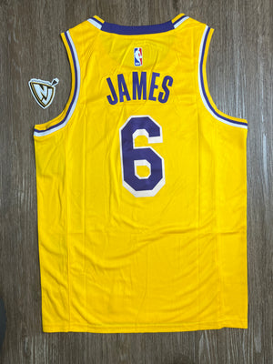 LA Lakers Lebron James Home Jersey
