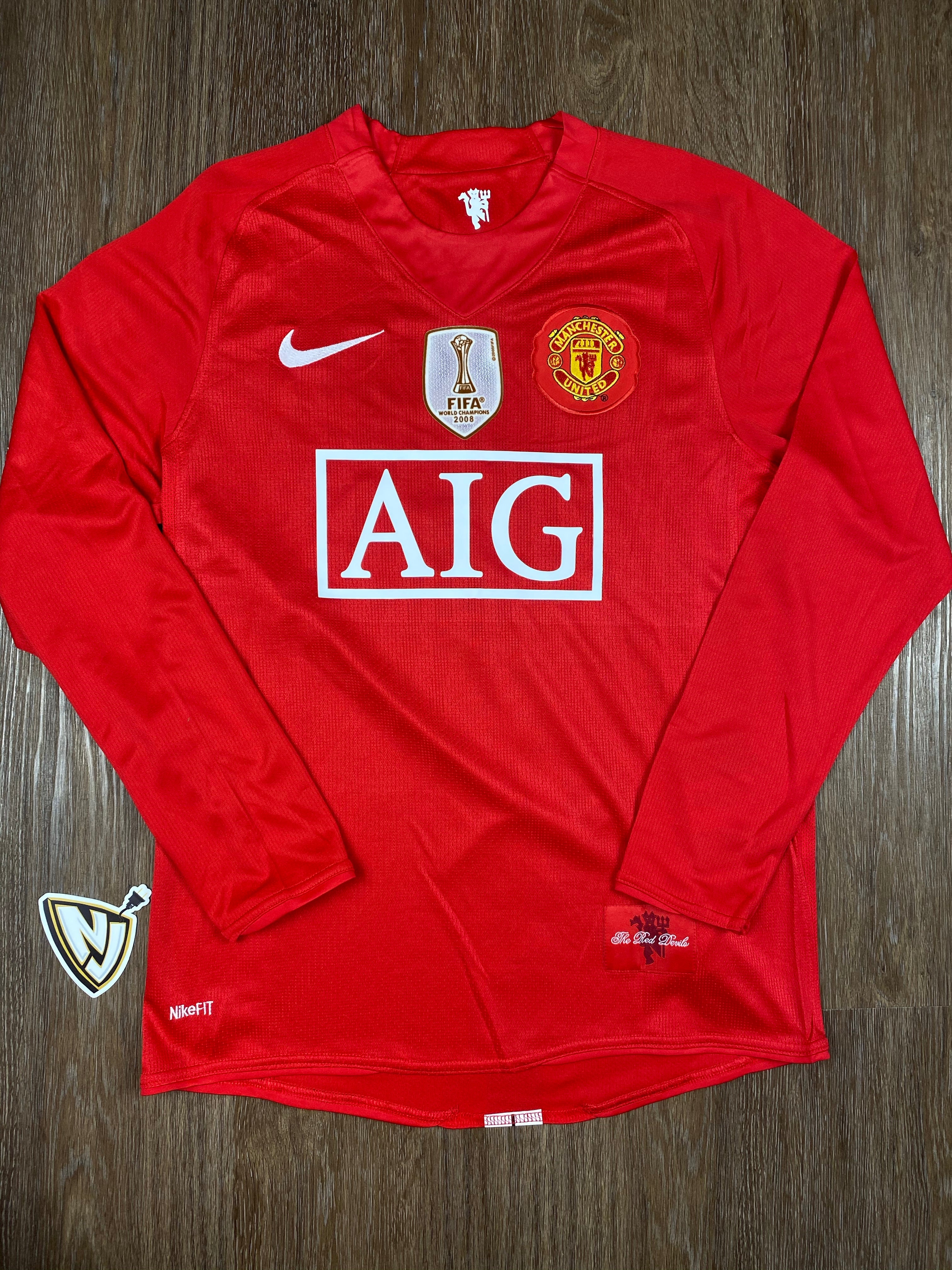 2008 Manchester United Cristiano Ronaldo Home Jersey