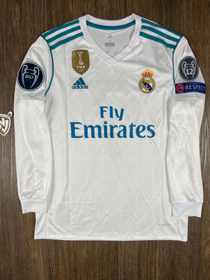 17/18 Adidas Real Madrid Cristiano Ronaldo 7 with Champions League Badges