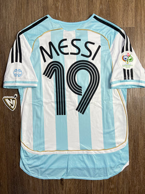 2006 Argentina Lionel Messi Home Jersey