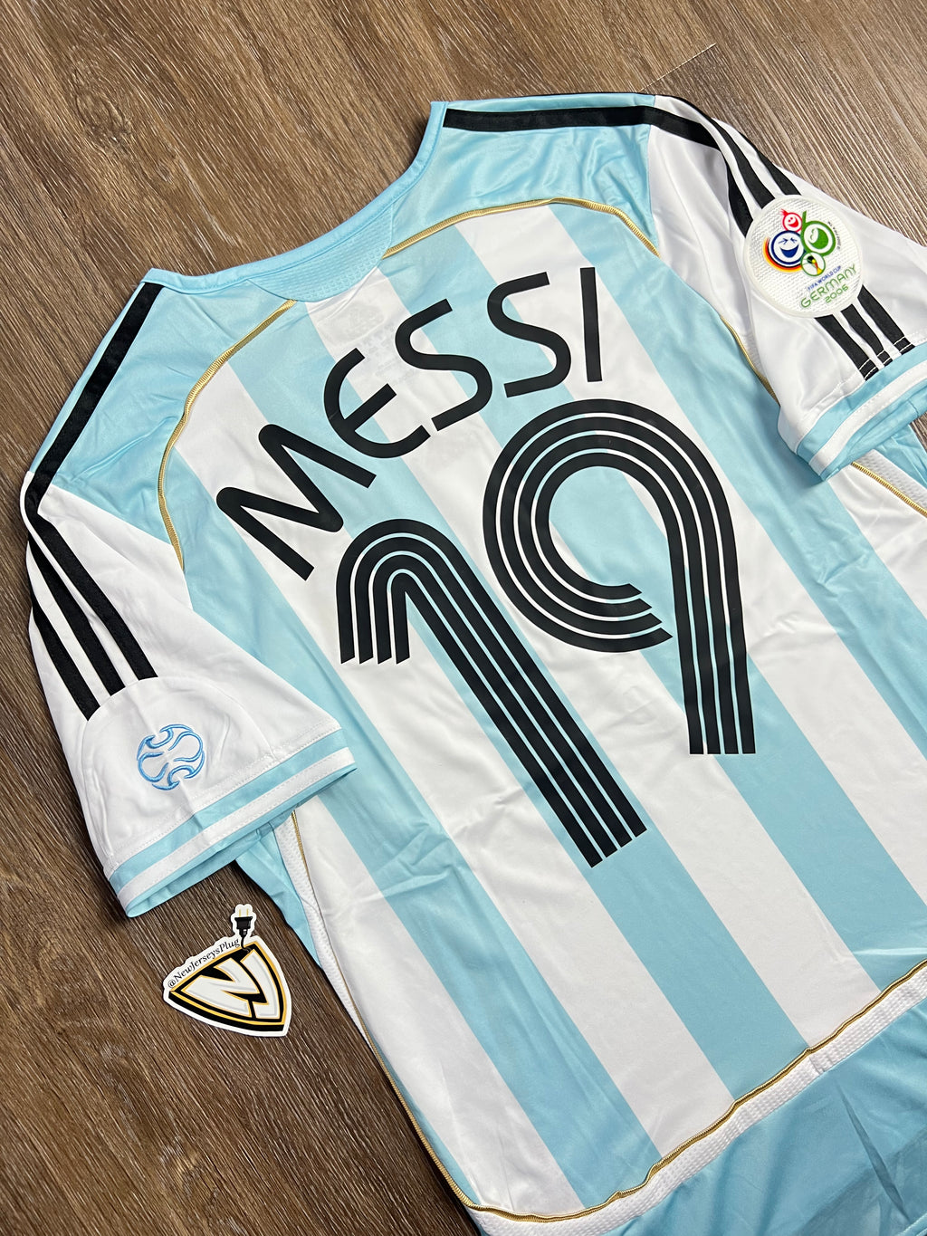 2006 Argentina Lionel Messi Home Jersey