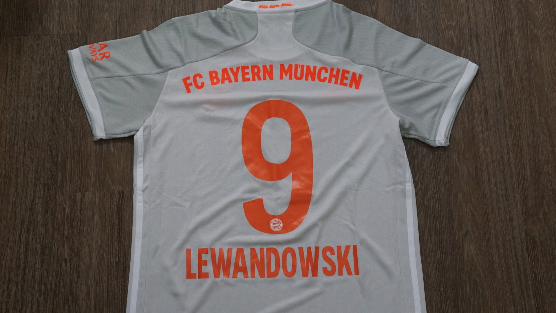 20/21 Bayern Munich Robert Lewandowski 9 Away Jersey