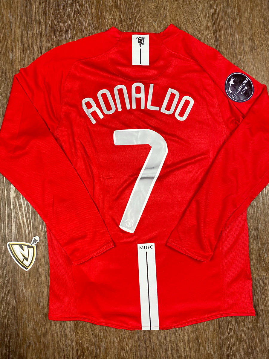 ronaldo long sleeve jersey 2008
