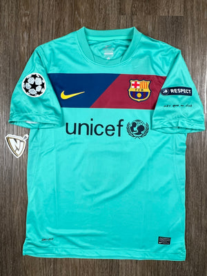 10/11 Barcelona Andres Iniesta 8 Away Jersey