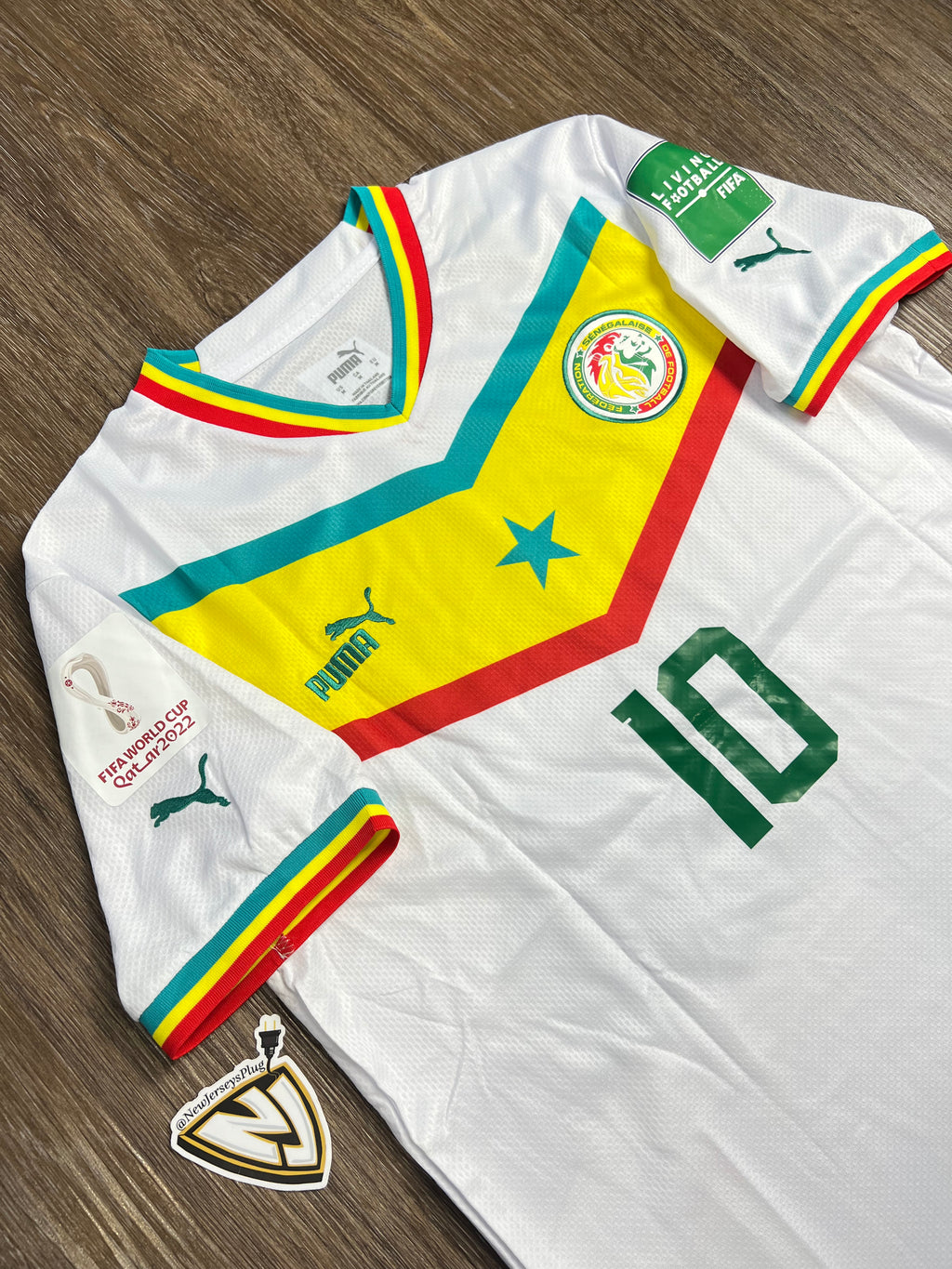 Senegal Sadio Mané Home jersey