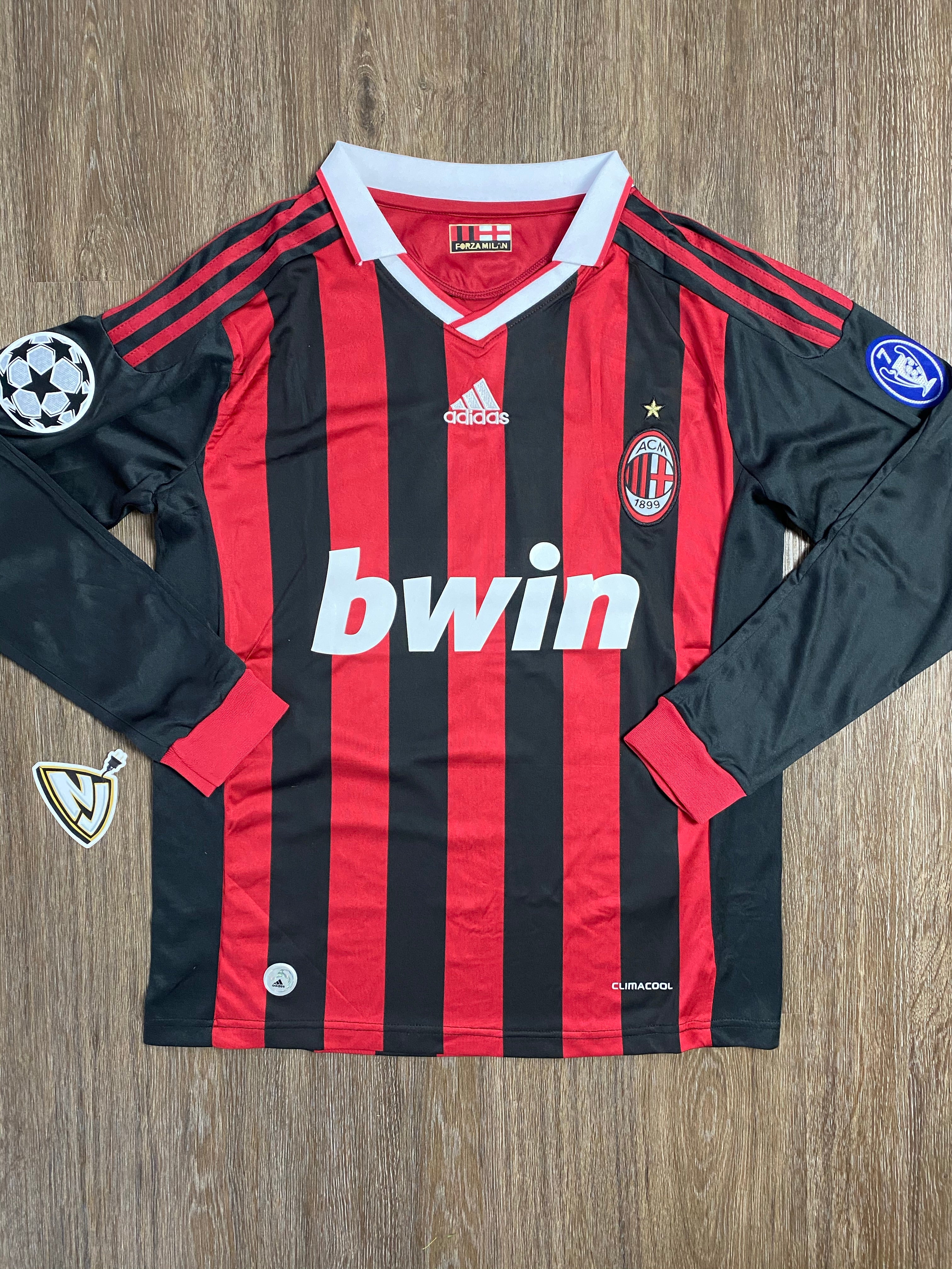 2009/10 AC Milan Ronaldinho 80 Home Jersey