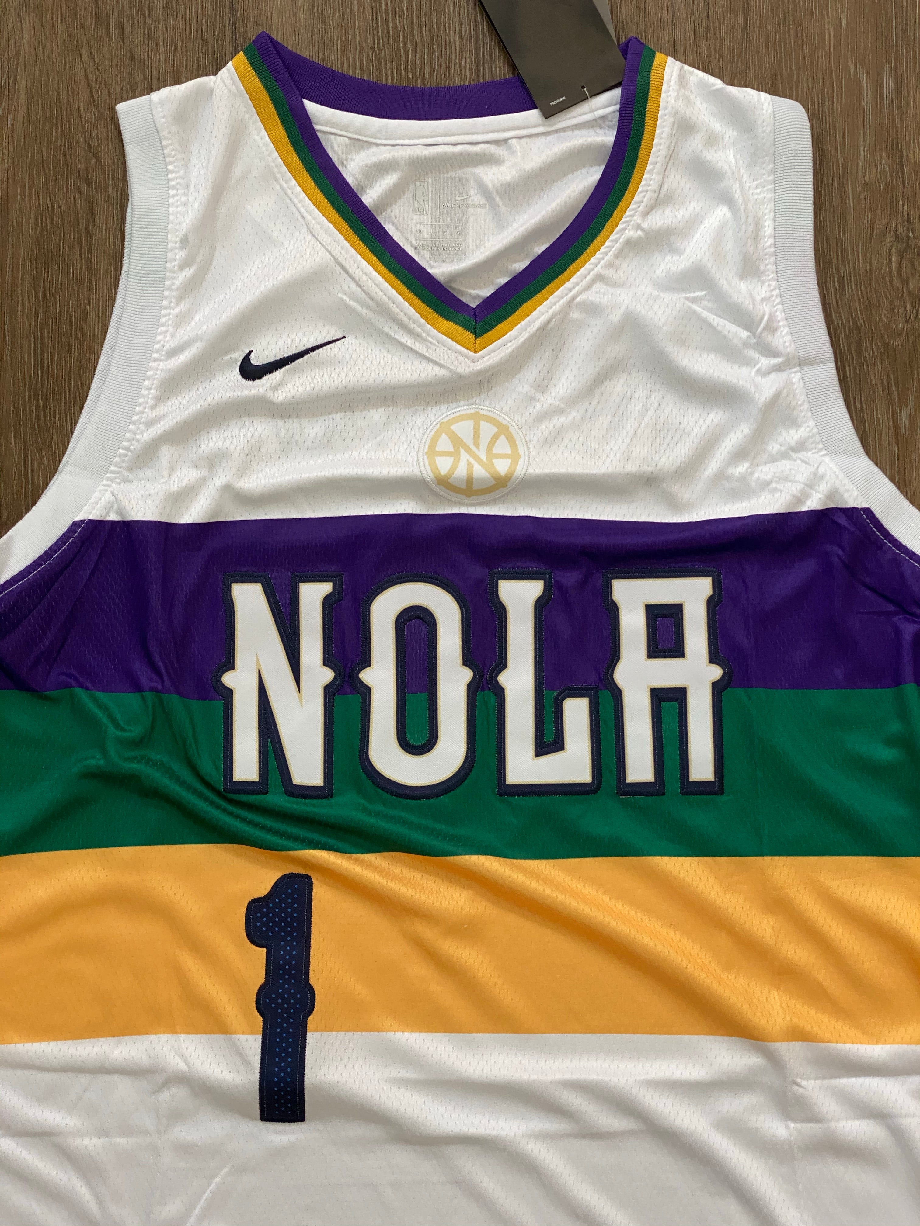 New Orleans Zion Williamson 1 Jersey