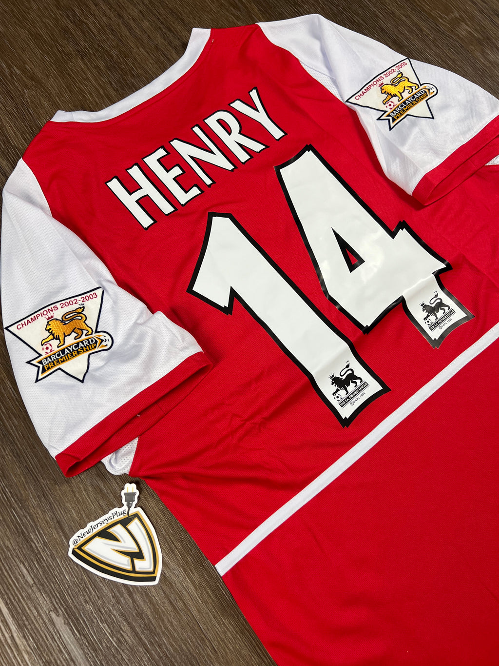 03/04 Arsenal Thierry Henry 14 Home Jersey
