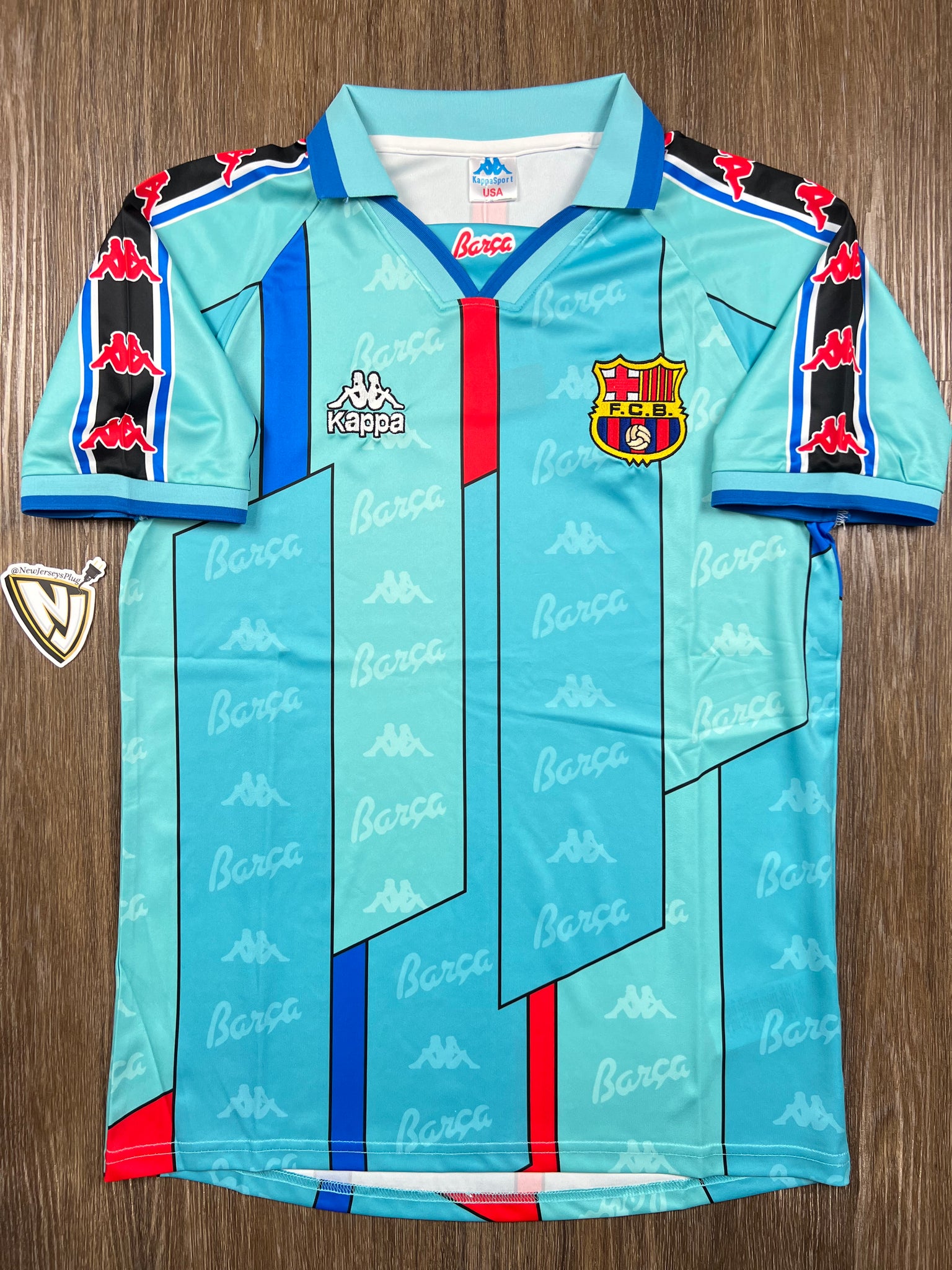 96/97 Barcelona Away Jersey